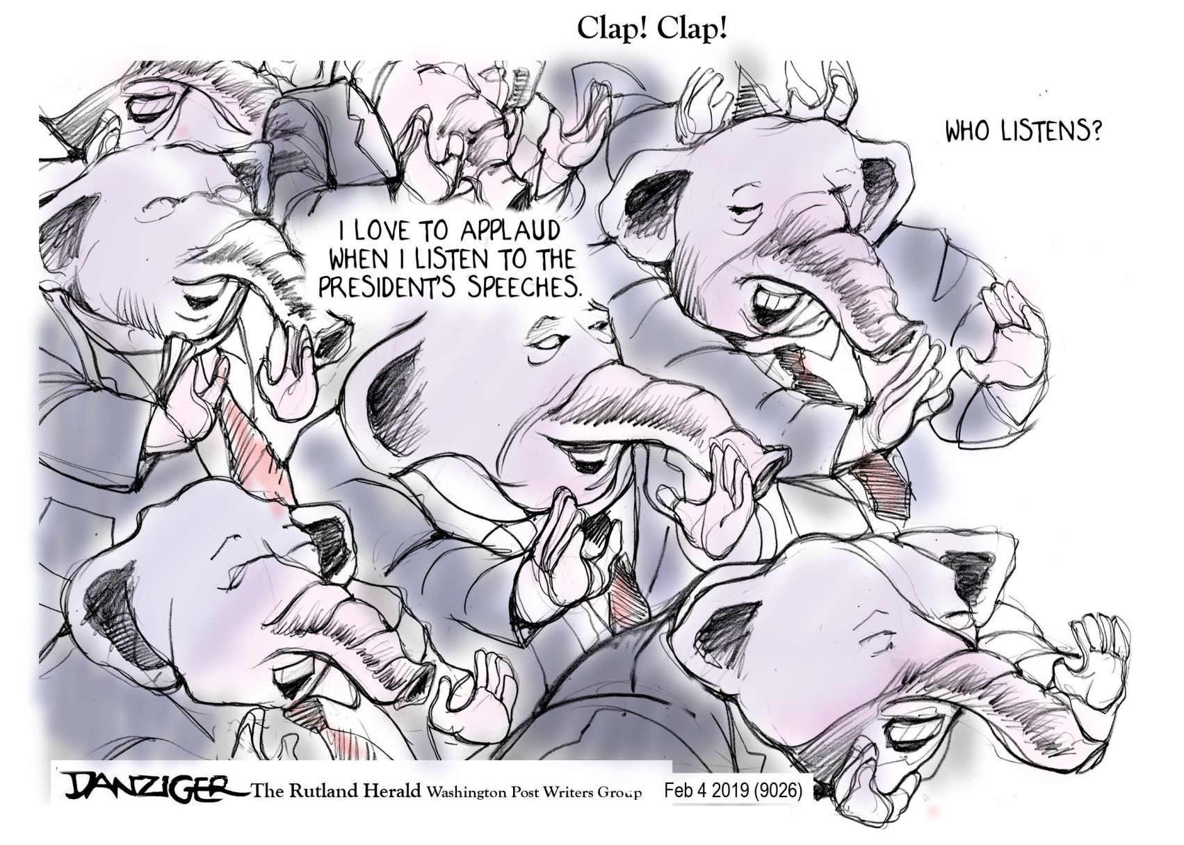 Jeff Danziger cartoon